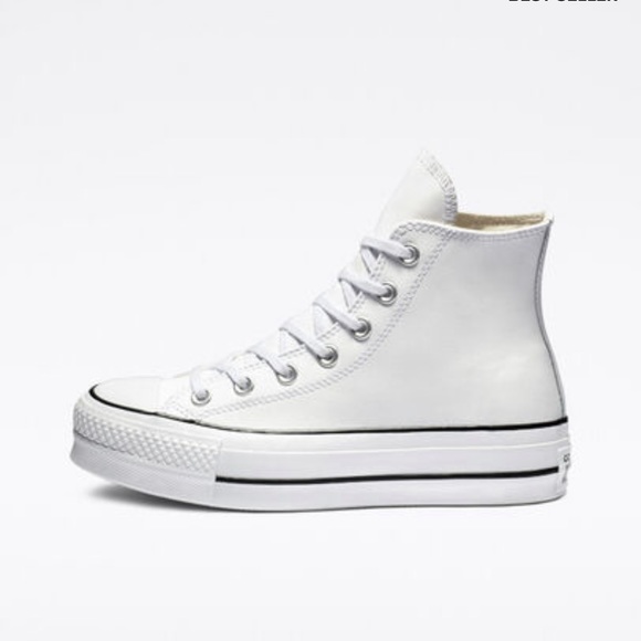 COPY - COPY - Platform Leather Converse - Picture 2 of 9